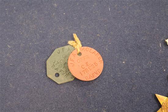 A WWII medal group to F/O J. F. A. Maclaren R.A.F.V.R,